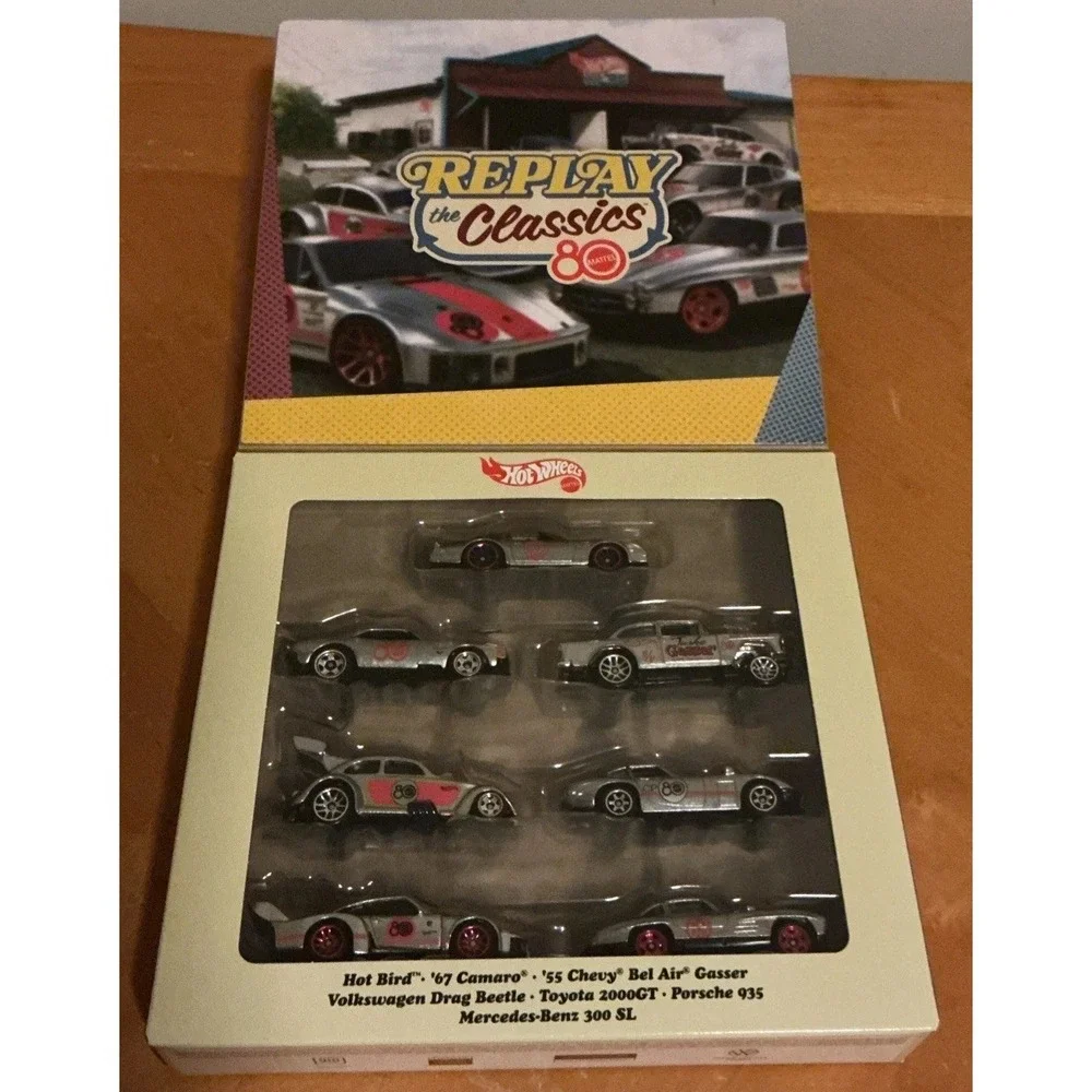 Hot‎ Wheels Mattel 80th Anniversary Replay the Classics Zamac 7-Pack/55 Gasser